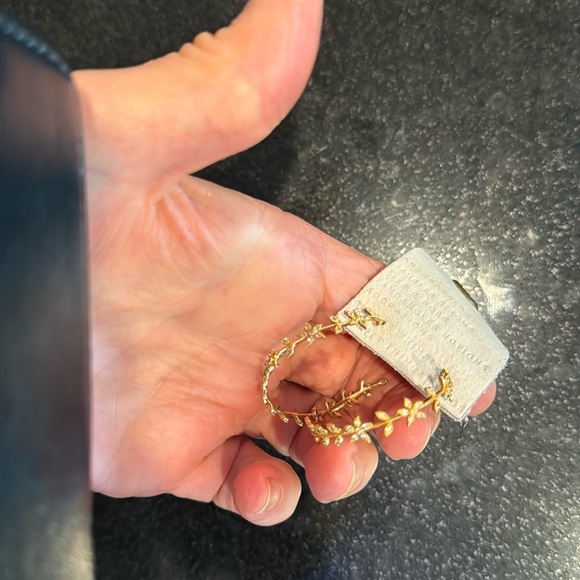 Gorgeous Anthropologie dainty hoops - Picture 3 of 8